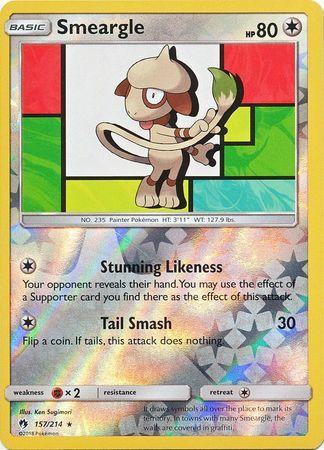 SM Lost Thunder 157/214 Smeargle Reverse Holo