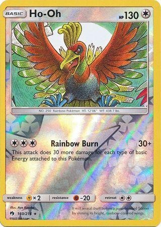 SM Lost Thunder 160/214 Ho-Oh Reverse Holo