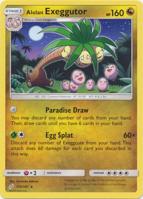 SM Team Up 115/181 Alolan Exeggutor
