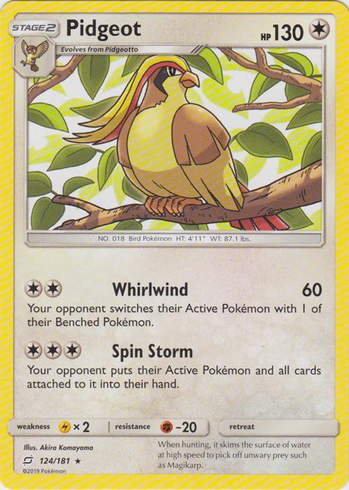 SM Team Up 124/181 Pidgeot