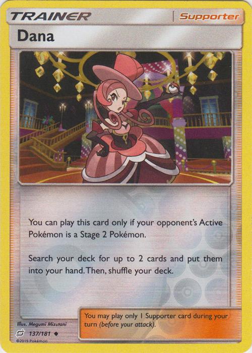 SM Team Up 137/181 Dana Reverse Holo