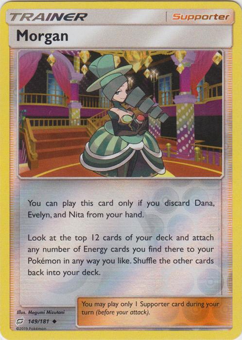 SM Team Up 149/181 Morgan Reverse Holo