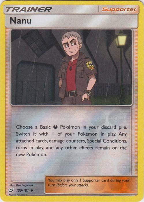 SM Team Up 150/181 Nanu Reverse Holo