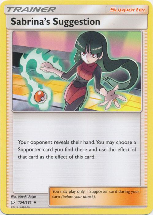 SM Team Up 154/181 Sabrina's Suggestion