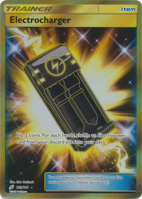 SM Team Up 193/181 Electrocharger Secret Rare