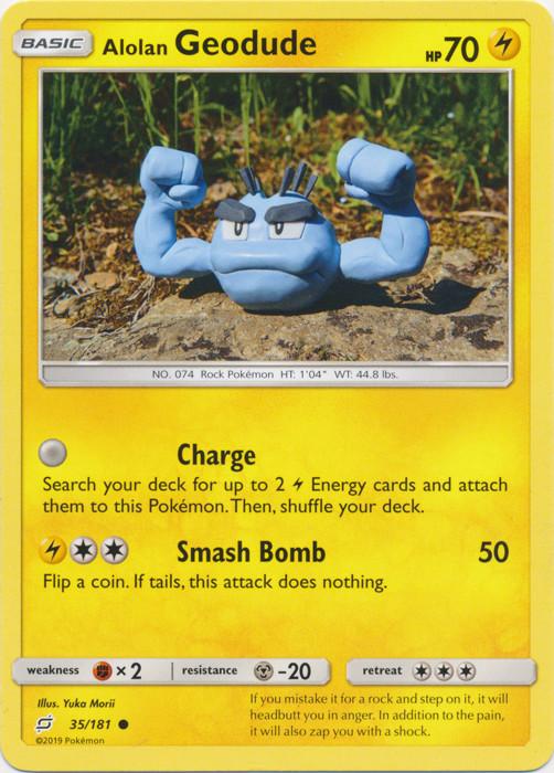 SM Team Up 035/181 Alolan Geodude