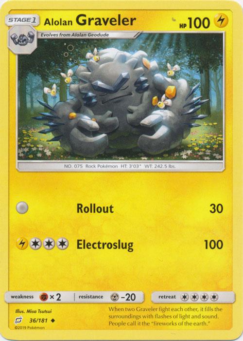 SM Team Up 036/181 Alolan Graveler
