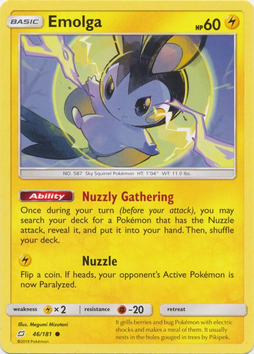 SM Team Up 046/181 Emolga