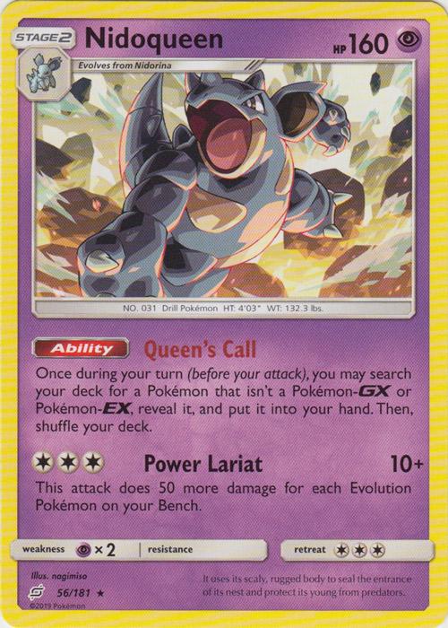 SM Team Up 056/181 Nidoqueen