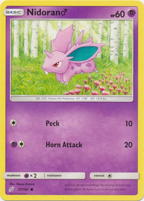 SM Team Up 057/181 Nidoran (Male)