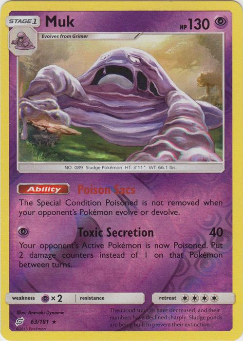 SM Team Up 063/181 Muk Reverse