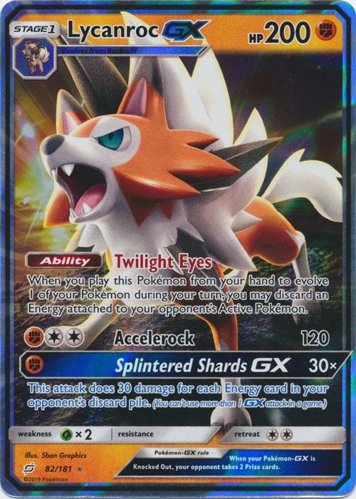 SM Team Up 082/181 Lycanroc GX