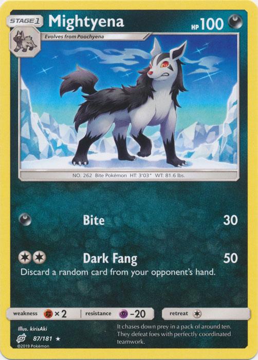 SM Team Up 087/181 Mightyena