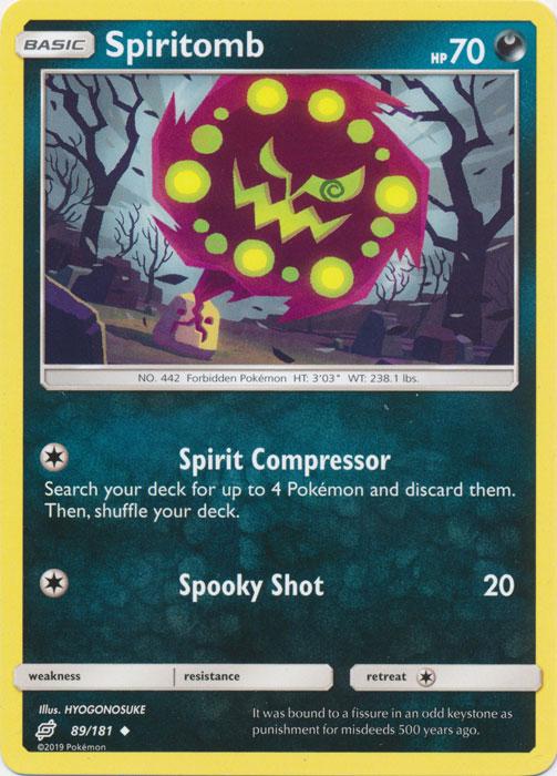 SM Team Up 089/181 Spiritomb