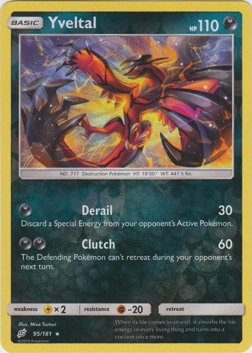 SM Team Up 095/181 Yvetal Reverse Holo