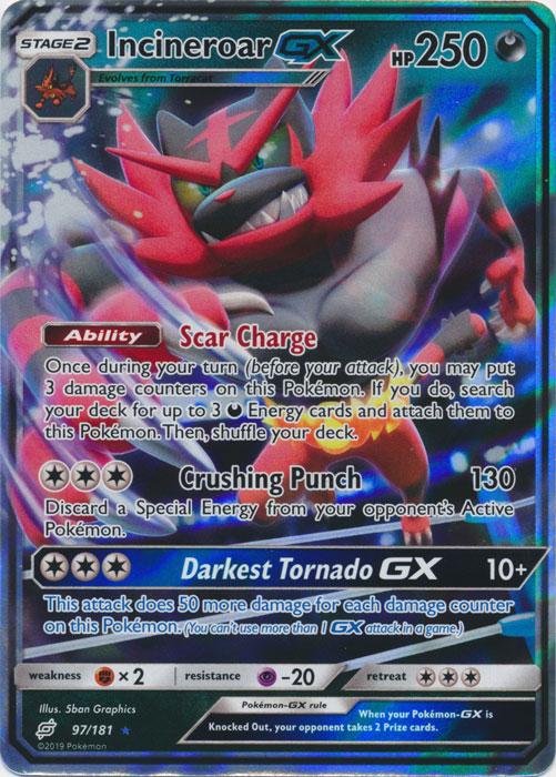 SM Team Up 097/181 Incineroar GX