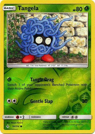 SM Unbroken Bonds 016/214 Tangela Reverse Holo