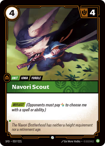 Riftbound Spiritforged 037/221 Navori Scout