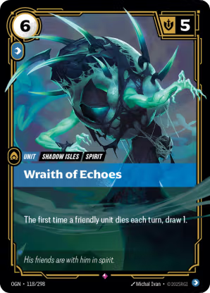 Riftbound Origins 118/298 Wraith of Echoes