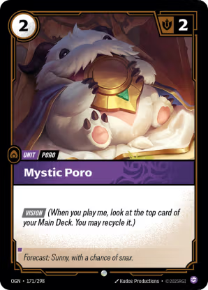 Riftbound Origins 171/298 Mystic Poro