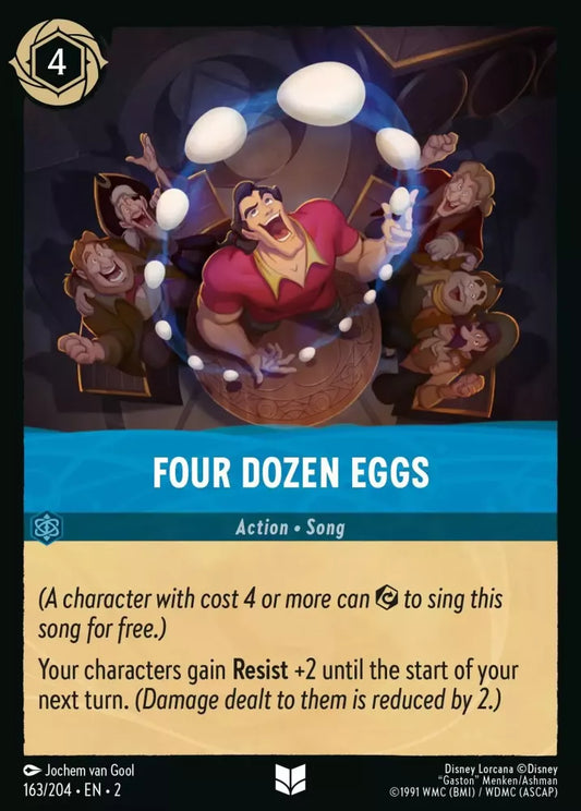 Lorcana Rise of the Floodborn 163/204 Four Dozen Eggs