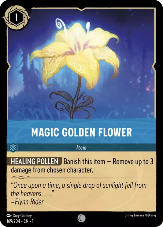 Lorcana The First Chapter 169/204 Magic Golden Flower