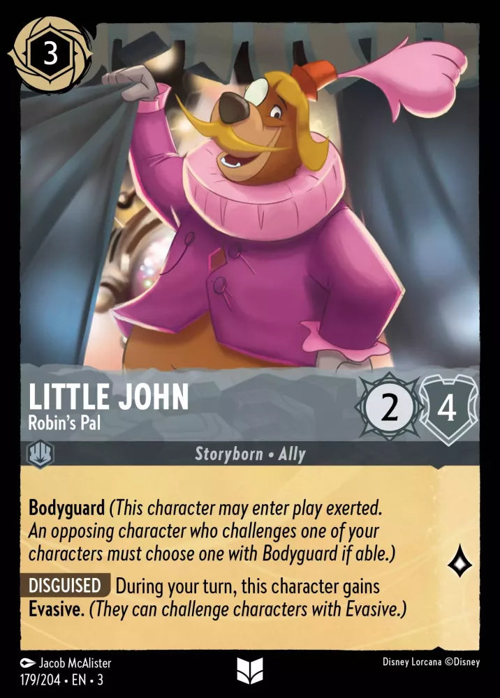 Lorcana Into the Inklands 179/204 Little John Robin's Pal