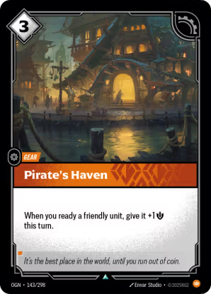 Riftbound Origins 143/298 Pirate's Haven Foil