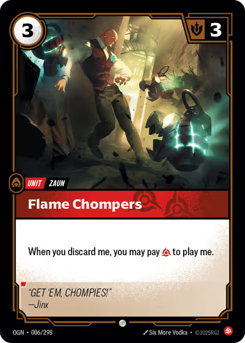 Riftbound Origins 006/298 Flame Chompers