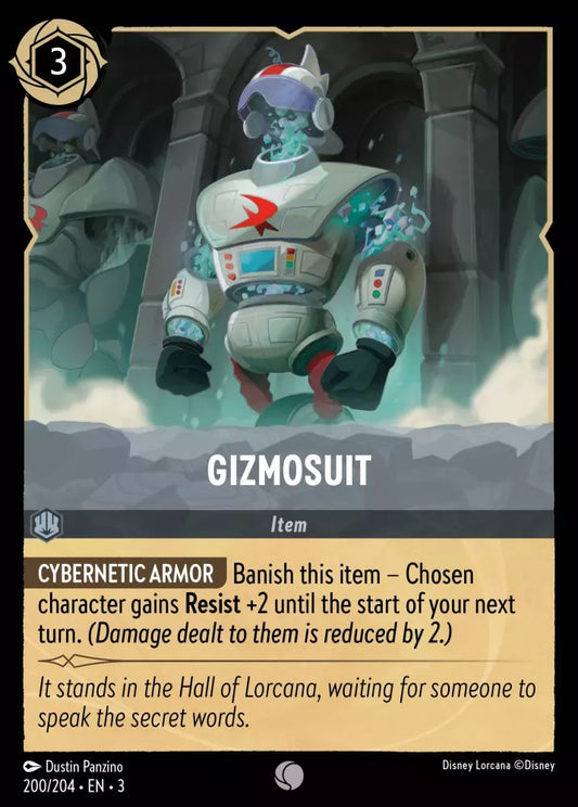 Lorcana Into the Inklands 200/204 Gizmosuit