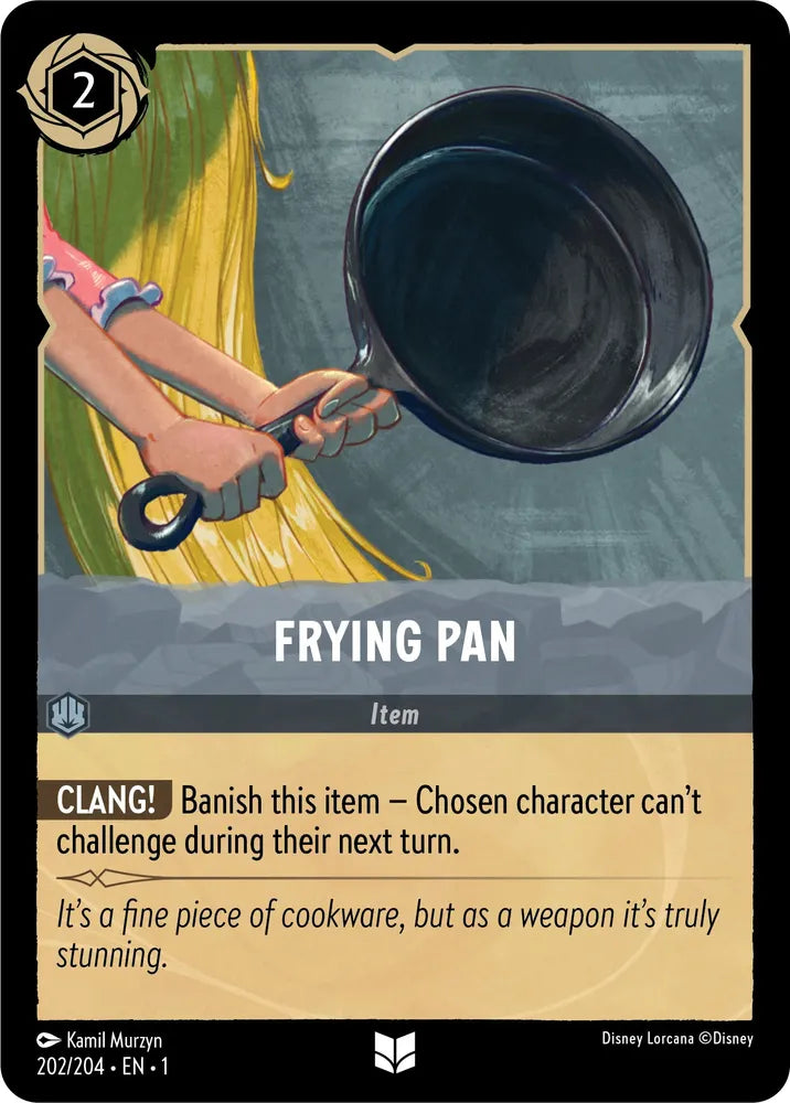 Lorcana The First Chapter 202/204 Frying Pan Foil