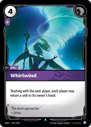 Riftbound Origins 187/298 Whirlwind