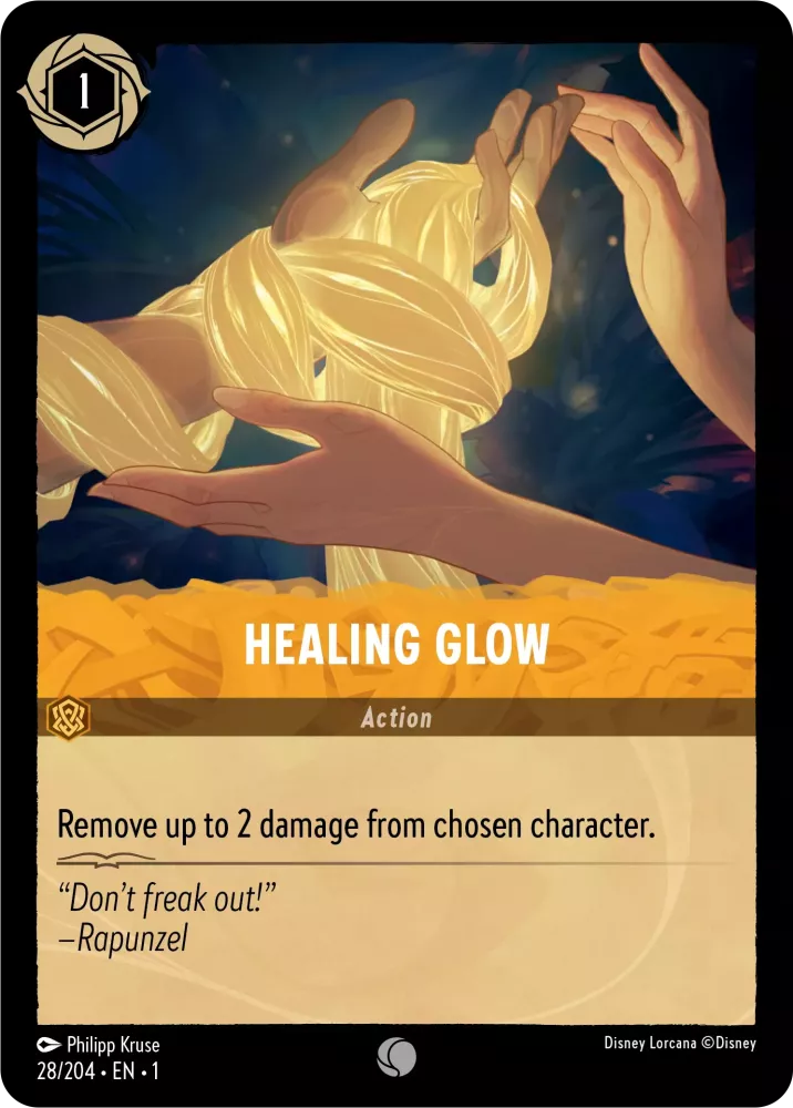 Lorcana The First Chapter 028/204 Healing Glow