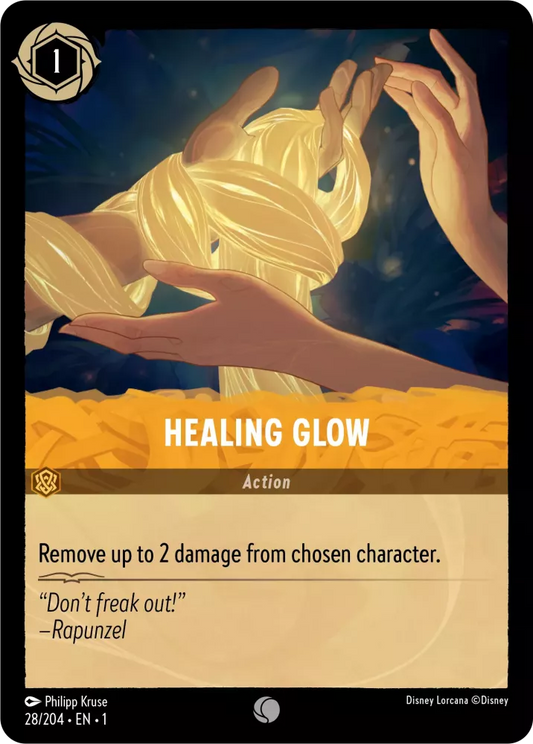 Lorcana The First Chapter 028/204 Healing Glow Foil