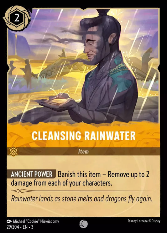 Lorcana Into the Inklands 029/204 Cleansing Rainwater