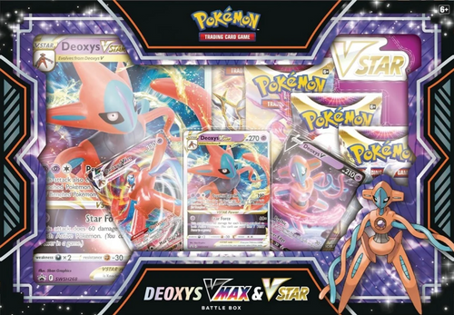 Pokemon Deoxys VMAX & VSTAR Battle box