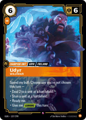 Riftbound Origins 157/298 Udyr Wildman