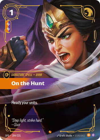 Riftbound Spiritforged 204/221 On the Hunt