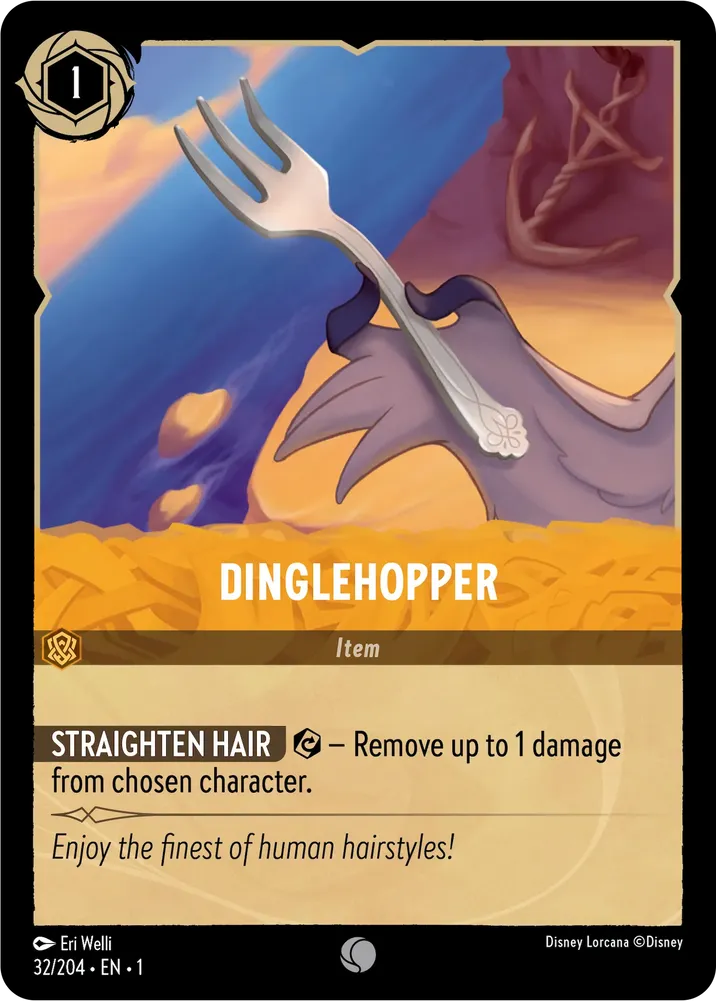 Lorcana The First Chapter 032/204 Dinglehopper Foil