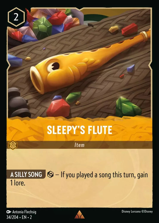 Lorcana Rise of the Floodborn 034/204 Sleepy's Flute