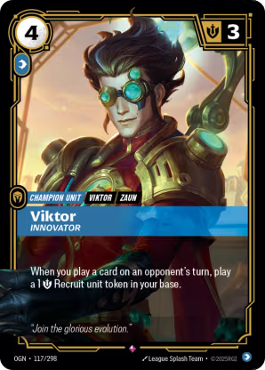 Riftbound Origins 117/298 Viktor Innovator