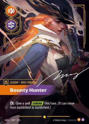 Riftbound Origins 309a/298 Miss Fortune, Bounty Hunter (Showcase)