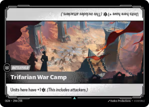 Riftbound Origins 294/298 Trifarian War Camp Foil