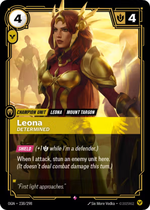 Riftbound Origins 238/298 Leona Determined