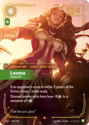 Riftbound Origins 079/298 Leona Zealot