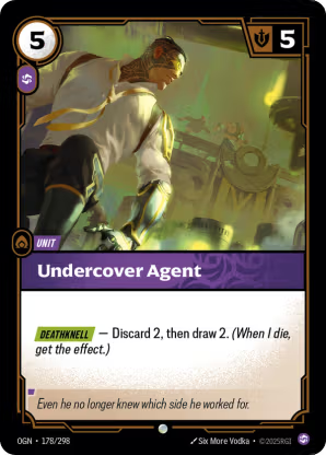 Riftbound Origins 178/298 Undercover Agent