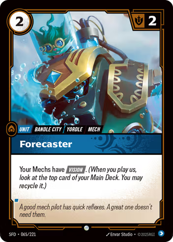 Riftbound Spiritforged 065/221 Forecaster