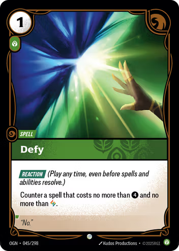 Riftbound Origins 045/298 Defy