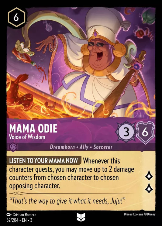 Lorcana Into the Inklands 052/204 Mama Odie Voice of Wisdom