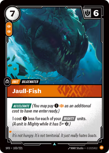 Riftbound Spiritforged 103/221 Jaull-Fish